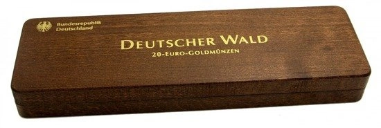 Zestaw Złotych 6 monet "Niemiecki Las"