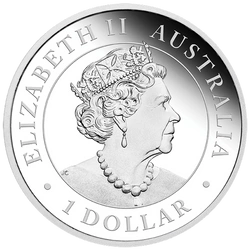 Australijski Emu 1 uncja Srebra 2020 Proof