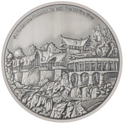 Niue: The Lord of the Rings - Rivendell 3 uncje Srebra 2022 Antique Finish
