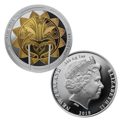 Maui i Słońce: Zestaw 2 monet 2 x 1 uncja Srebra 2018