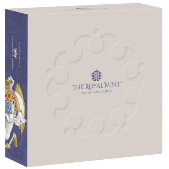 The Royal Tudor Beasts: The Seymour Unicorn 5 uncji Srebra 2024 Proof