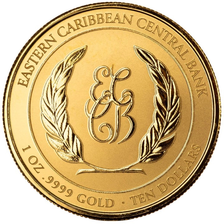 St. Vincent & The Grenadines - Humpback Whale kolorowany 1 uncja Złota 2023 Proof