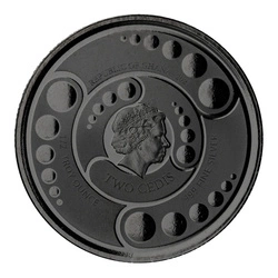 Ghana: Alien kolorowany 1/2 uncji Srebra Rodowanego 2021 (w czarnym kolorze)