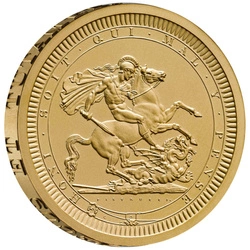 Great Engravers - Benedetto Pistrucci St George and the Dragon 2 uncje Złota 2024 Proof