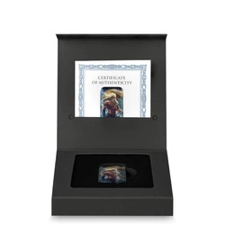 Sztabka Germania Mint: Gods - Njörðr kolorowany 2 uncje Srebra 2025 Antique Finish