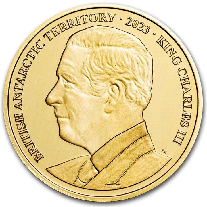 British Antarctic Territory - Penguin 1 uncja Złota 2023