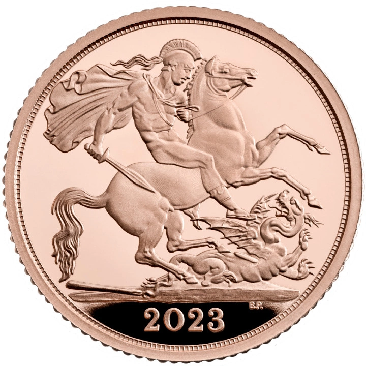 Wielka Brytania: The Coronation of His Majesty King Charles Sovereign Zestaw 3 monet 2023 Proof