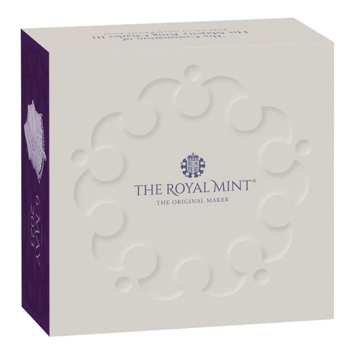 The Coronation of His Majesty King Charles III 1 uncja Złota 2023 Proof