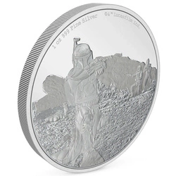 Niue: Star Wars The Mandalorian – Boba Fett 1 uncja Srebra 2022 Proof