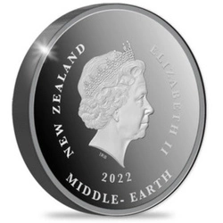 Zestaw 2 monet The Lord of the Rings: The Two Towers - 20. rocznica filmu kolorowany Miedzionikiel 2022