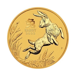 Perth Mint: Lunar III - Rok Królika 1 uncja Złota 2023