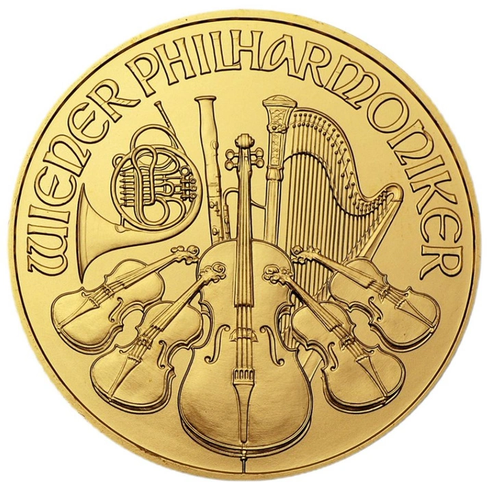 Wiedeński Filharmonik 1 uncja Złota 2012