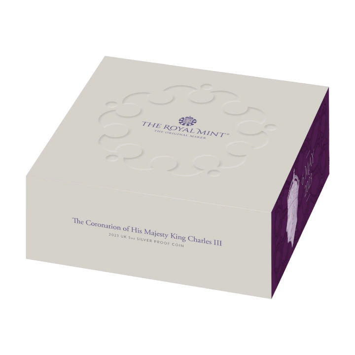 The Coronation of His Majesty King Charles III 5 uncji Srebra 2023 Proof