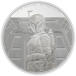 Niue: Star Wars The Mandalorian – Bo-Katan Kryze 1 uncja Srebra 2022 Proof