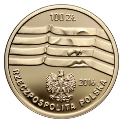 Wrocław 2016 Europejska Stolica Kultury 100 zł Złoto Proof 