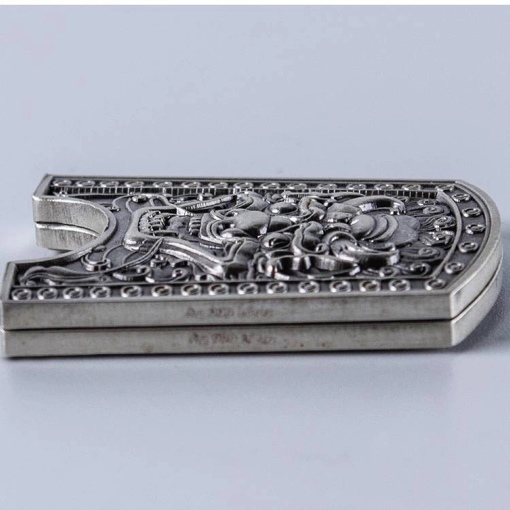 South Korea: Doggaebi Stacker 1/2 uncji Srebra 2022 Light Antiqued