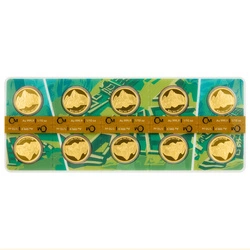 Niue: New Seven Wonders of the World - Machu Picchu 10 x 1/10 uncji Złota 2025 Proof