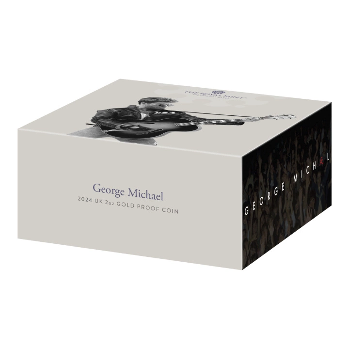George Michael 2 uncje Złota 2024 Proof