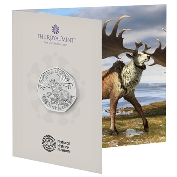 Ice Age Giants - Giant Deer 50p Miedzionikiel 2024