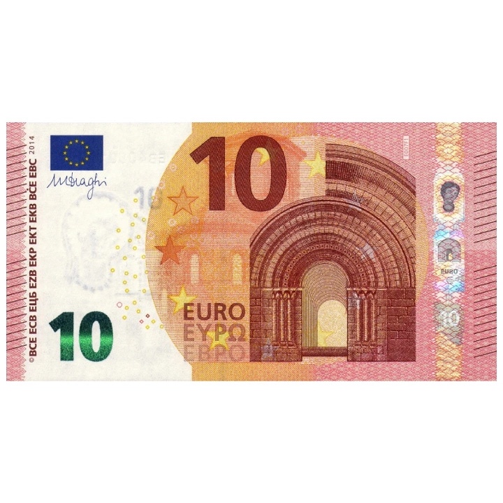 Banknot 10 Euro (10 EUR) Obiegowy