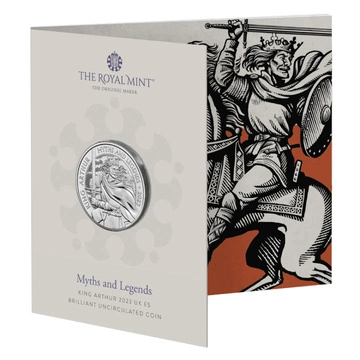 Myths & Legends: King Arthur £5 Miedzionikiel 2023