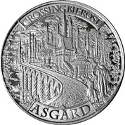Mythical Cities: Asgard 1 uncja Srebra Round