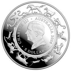 RAM: Lunar - Rok Konia 1 uncja Srebra 2026 Proof Domed Coin