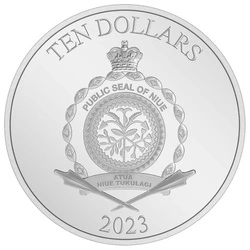 Niue: DC Comics - Shazam 3 uncje Srebra 2023 Proof