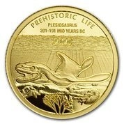 Congo: Prehistoric Life - Plezjozaur 0.5 grama Złota 2020