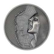 Cook Islands: Trapped - Escape 1 uncja Srebra 2023 High Relief Antiqued Coin
