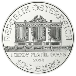 Wiedeński Filharmonik 1 uncja Platyny 2024