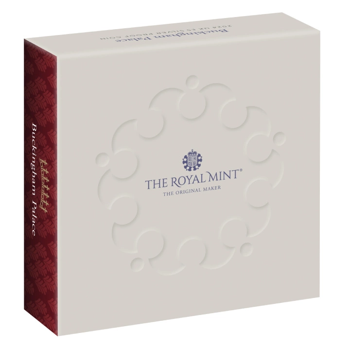 Buckingham Palace £5 Srebro 2024 Proof