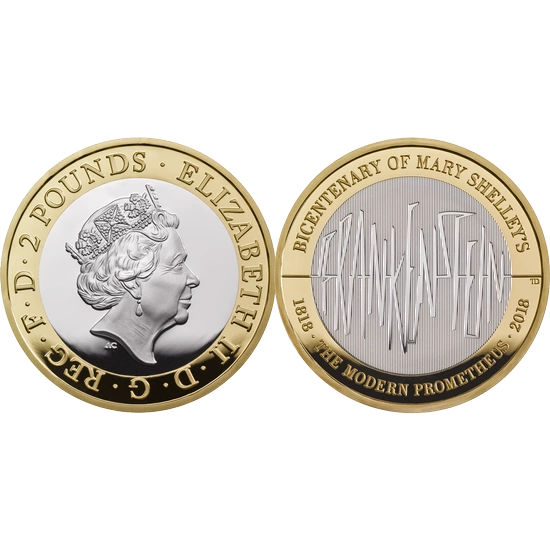 Zestaw 14 srebrnych monet Wielka Brytania 2018 Proof