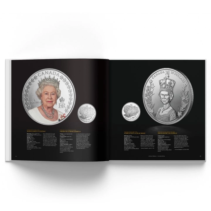 Zestaw Canada: Annual Collection Book with Special Edition 7 monet 2023