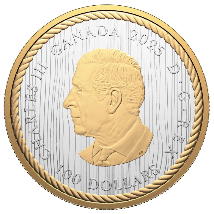 Canada: The Hunter pozłacany 10 uncji Srebra 2025 Proof