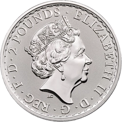 Britannia 1 uncja Srebra 2020 PAKIET 25 SZTUK