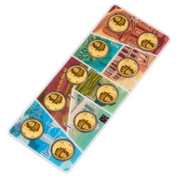 Niue: New Seven Wonders of the World - Chichén Itzá 10 x 1/10 uncji Złota 2025 Proof