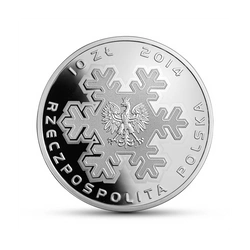 Moneta 10 zł Polska Reprezentacja Olimpijska Soczi 2014 10 zł Srebro 2014 Proof