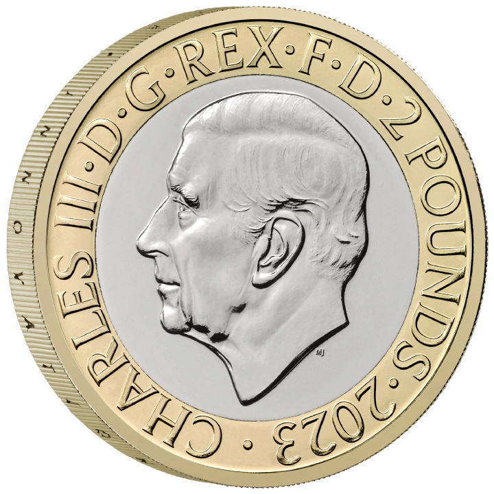 Ada Lovelace £2 Miedzionikiel 2023