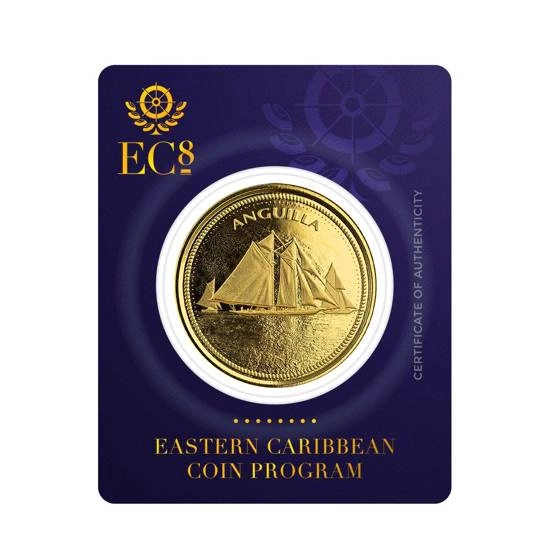 Anguilla: Regaty żeglarskie 1 uncja Złota 2021