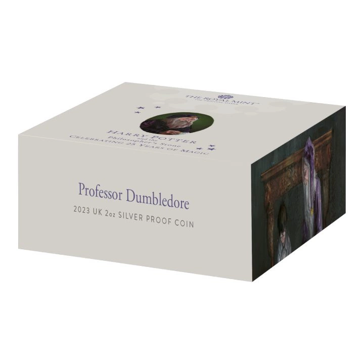 Harry Potter: Albus Dumbledore 2 uncje Srebra 2023 Proof