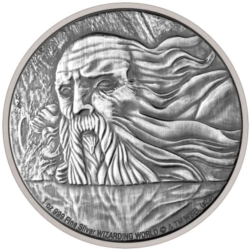 Niue: Harry Potter - Hogwarts Chamber of Secrets 1 uncja Srebra 2023 Antique Finish