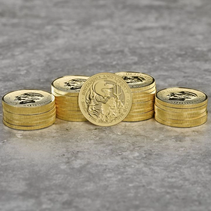 Britannia and Liberty 1 uncja Złota 2024