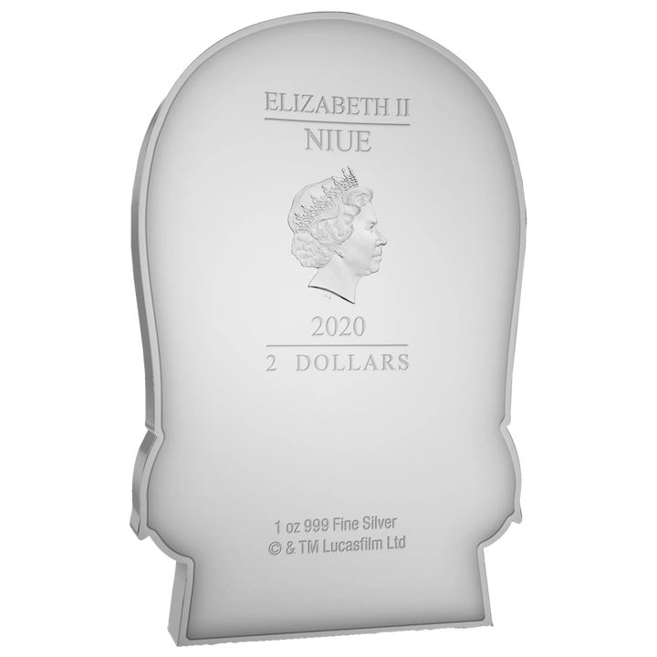 Niue: Star Wars - Chewbacca Chibi Coin kolorowany 1 uncja Srebra 2020 Proof