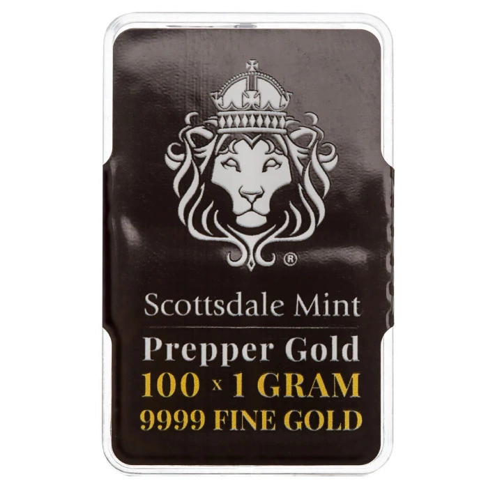 Sztabka Scottsdale Mint Prepper 1 gram Złota (1 sztuka)