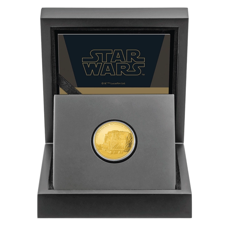 Niue: Star Wars - Sandcrawler 1/4 uncji Złota 2022 Proof