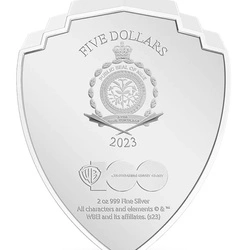 Niue: Looney Tunes Mashups - The Wizard of Oz kolorowany 2 uncje Srebra 2023 Proof