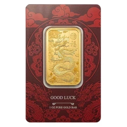 Sztabka Pamp - Dragon 1 uncja Złota