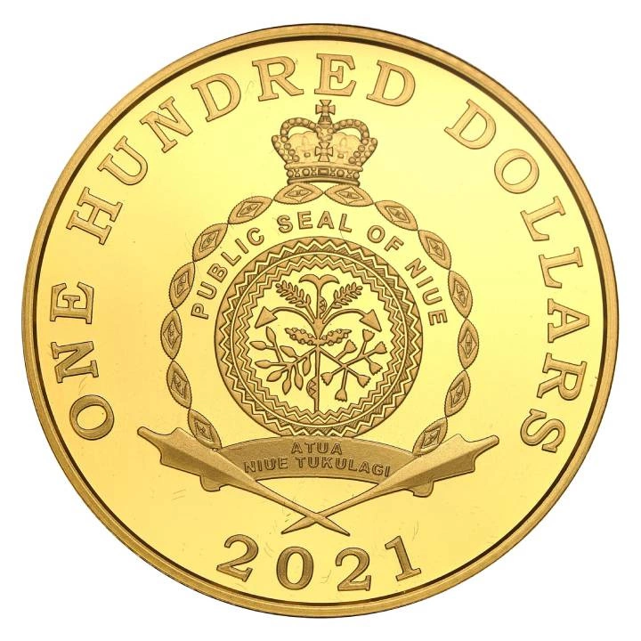 Niue: Konstytucja 3 Maja 1 uncja Złota 2021