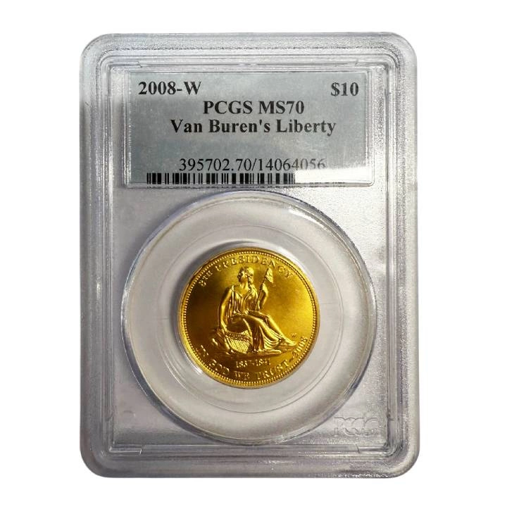 USA: First Spouse – Martin Van Buren’s Liberty 1/2 uncji Złota 2008